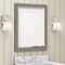 Alaterre Furniture Williamsburg 2pc Wooden Bathroom Vanity Set - 48-in. L Vanity, 30-in. L Rectangular Mirror, Gray AVAN480040B - alternate 5